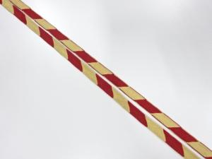 アンティーク　正絹　帯留め用　手組三分紐